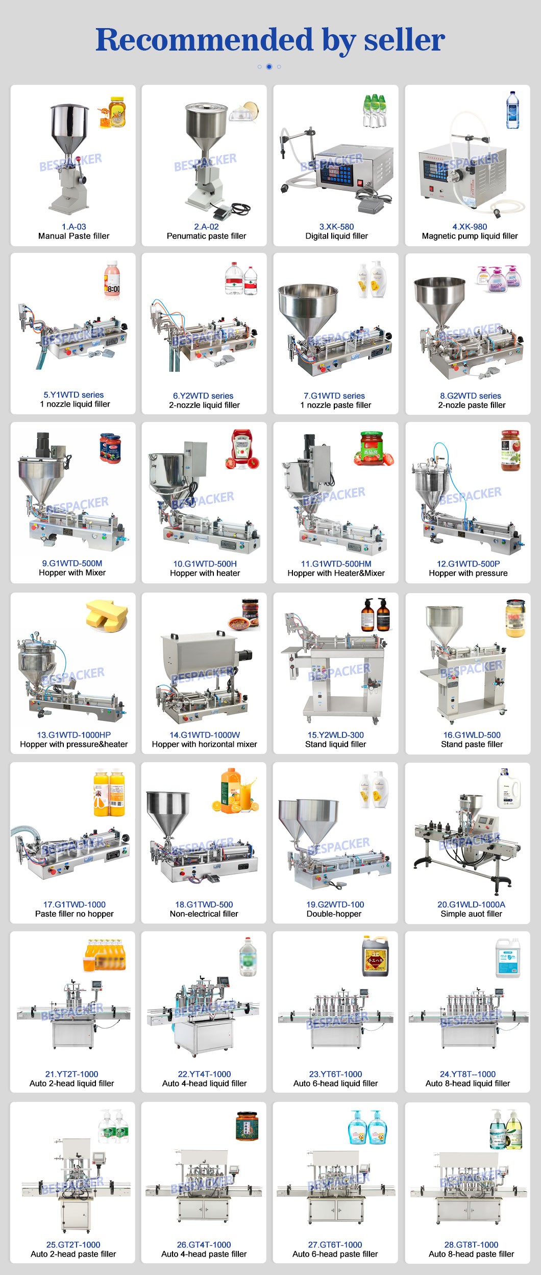 Bespacker machine Manufacturers Bespacker machine Manufacturers